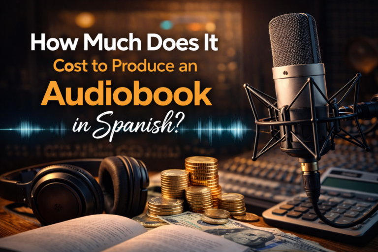 How Much Does It Cost to Produce an Audiobook in Spanish?